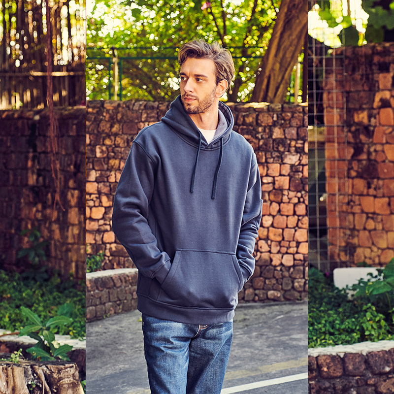 Customize High Quality Custom Men's Work Hoodies Heavyweight Fire Resistant Sweatshirt