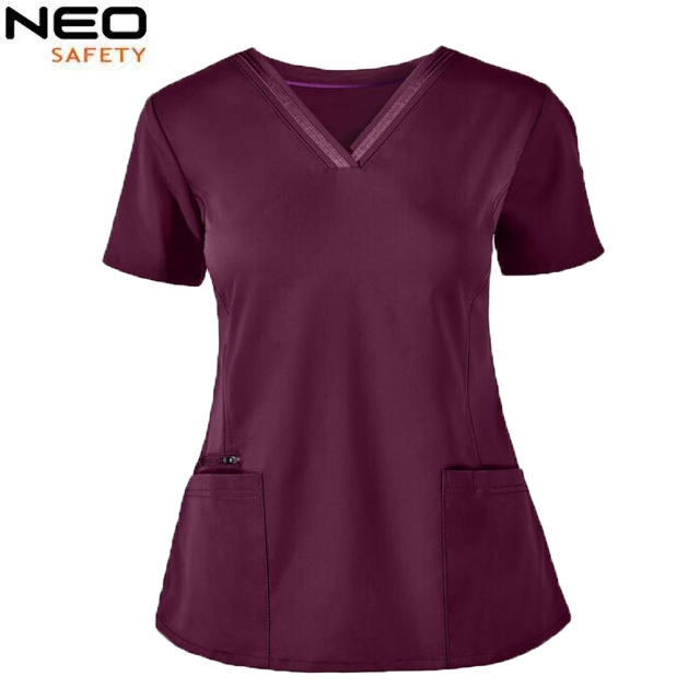 High Quality Custom Men Women Scrub Sets Comfortable Hospital Nursing Scrub Uniforms Medical Dental Clinic Workwear Clothes