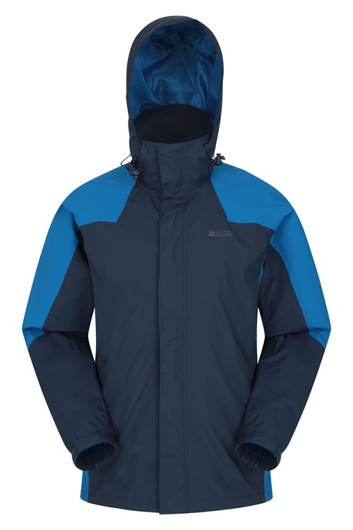 OEM Blue Black Winter Outdoor Jacket Waterproof Sport Track Jacket Men Outdoor Windbreaker Clothes