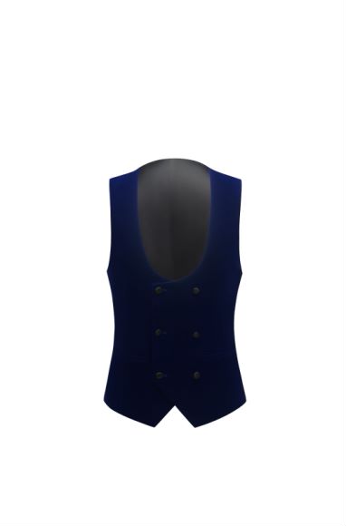 Luxury Groom Wedding Suit 3-Piece Men's Slim Fit Business Suits Plus Size Breathable Anti-Wrinkle