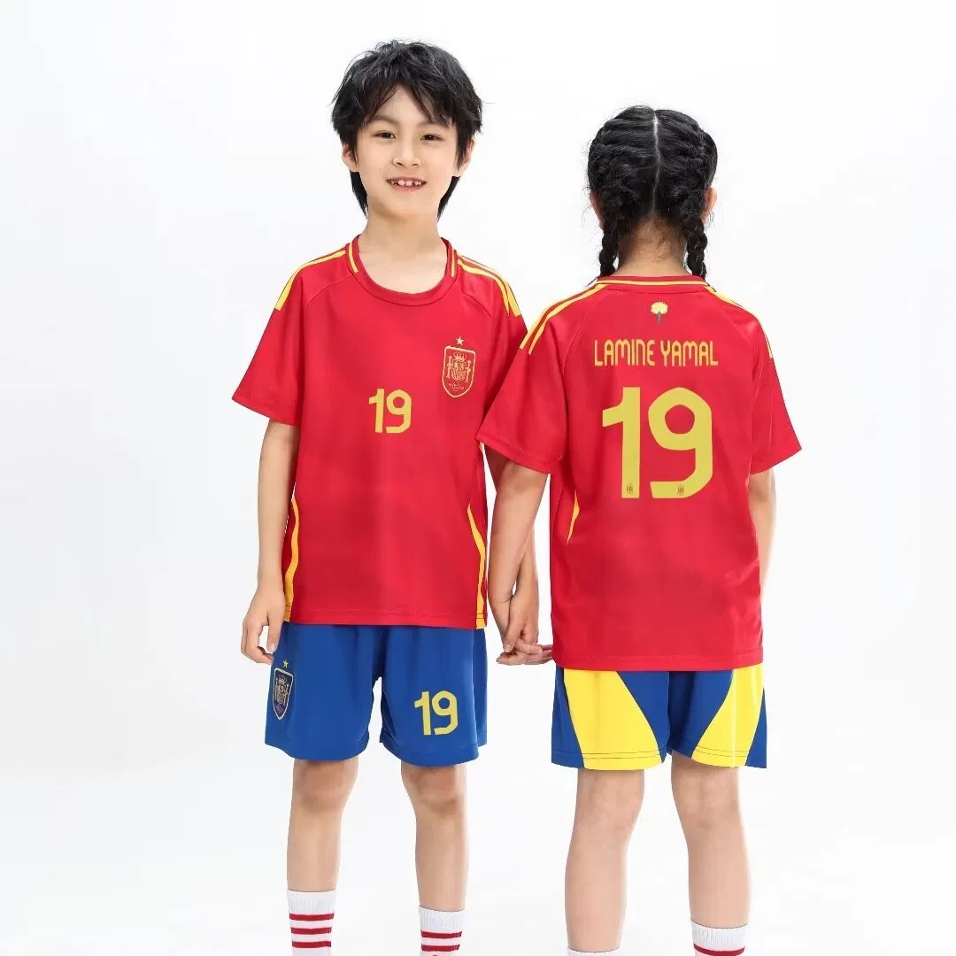 Men's Short Sleeve Soccer Jersey Lightweight Breathable for Summer Training Short Sleeve Soccer Wear Football Shirt