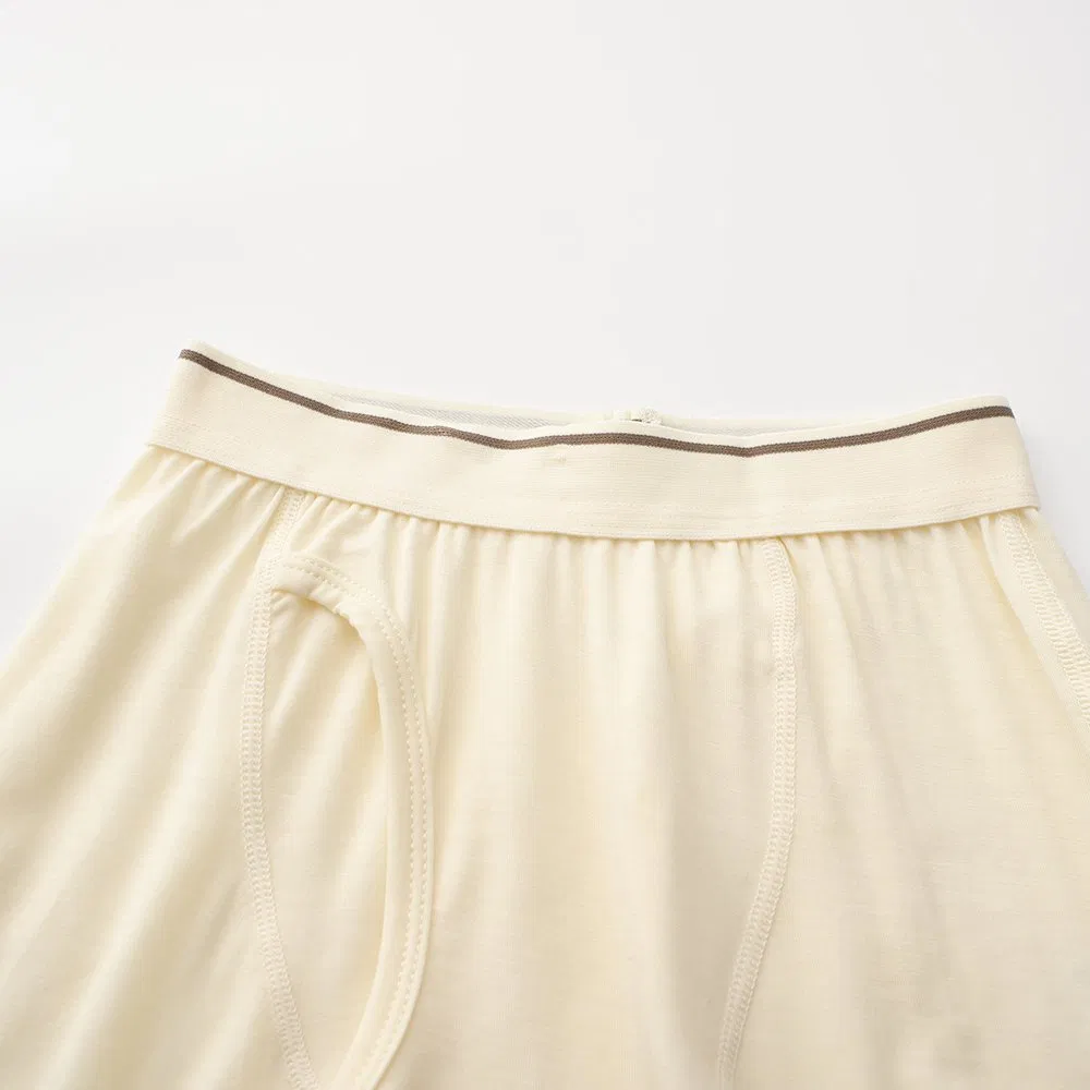 High Quality Light Color Blank Thermal Mens Base Layer Bottom Pant