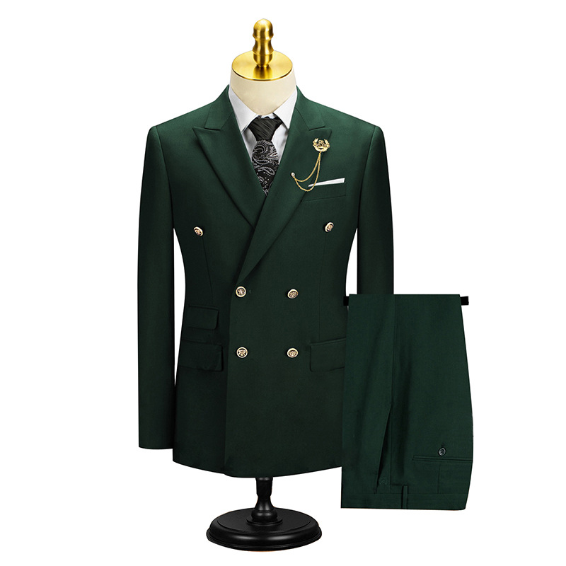 Custom Mens Business Suits Slim Fit 2 Piece Tuxedo Groom Wedding Suits for Men Custom Blazer 2 Pieces (jacket +pant)