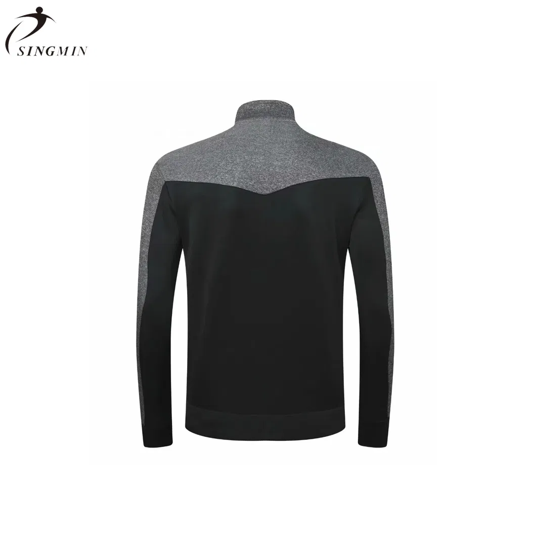 Men Wholesale Custom Hoodies Customized Terry 1/4 Quarter Zip Sweatshirts