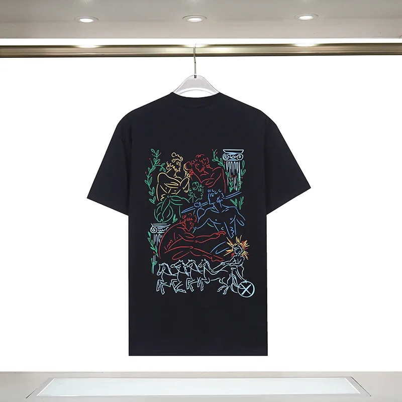 Luxury Designer T Shirt Men Women Fashion Tees Apparel Man Tops Round Neck Short Sleeves Casual Streetwear Clothing Stylish Look Summer Shirt - Designer T-Shirt