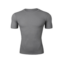 Men's American-Style Sport Tank Top, Solid Color, Slim-Fit Short-Sleeved T-Shirt