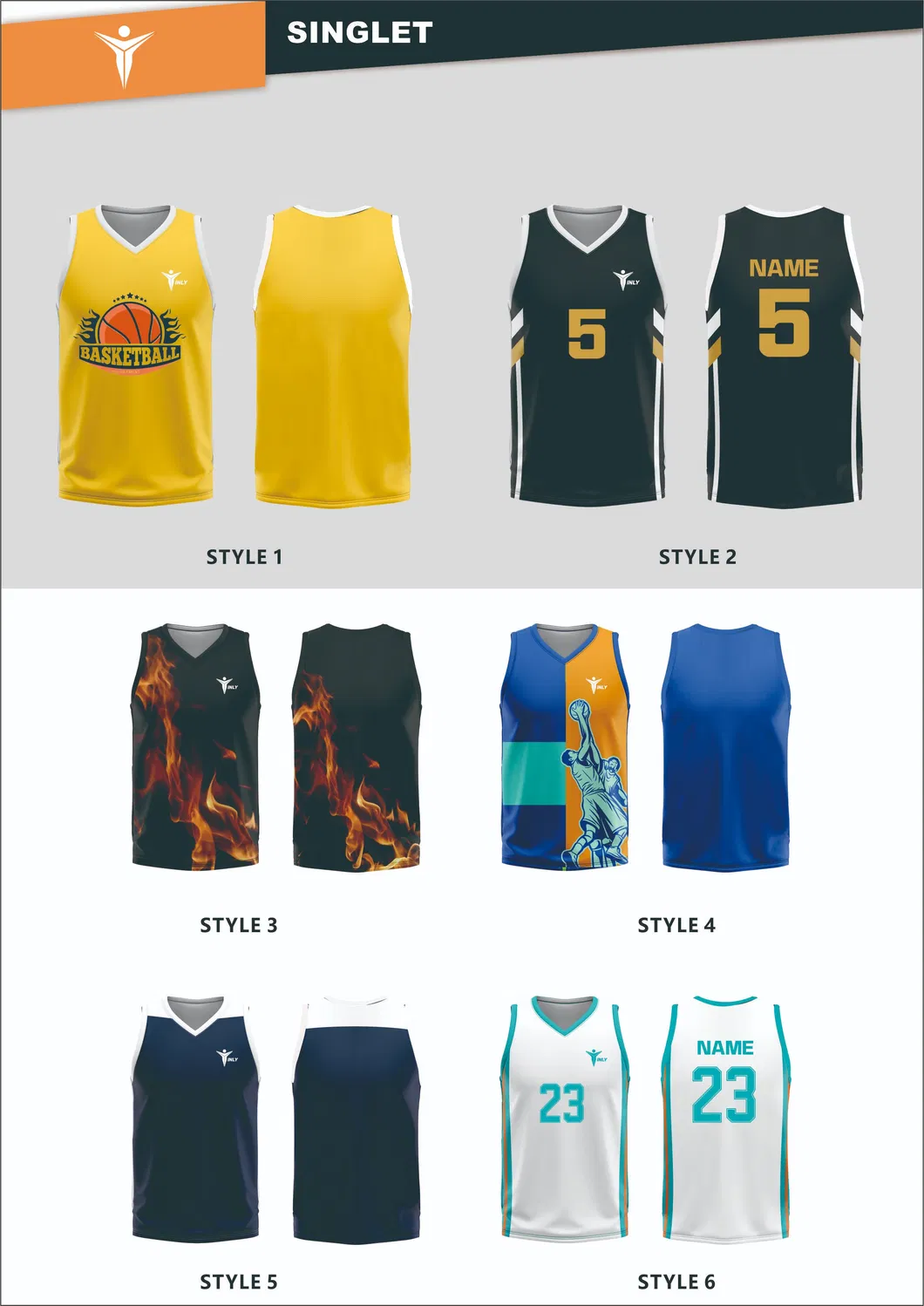 Basketball Tank Top Detail 6
