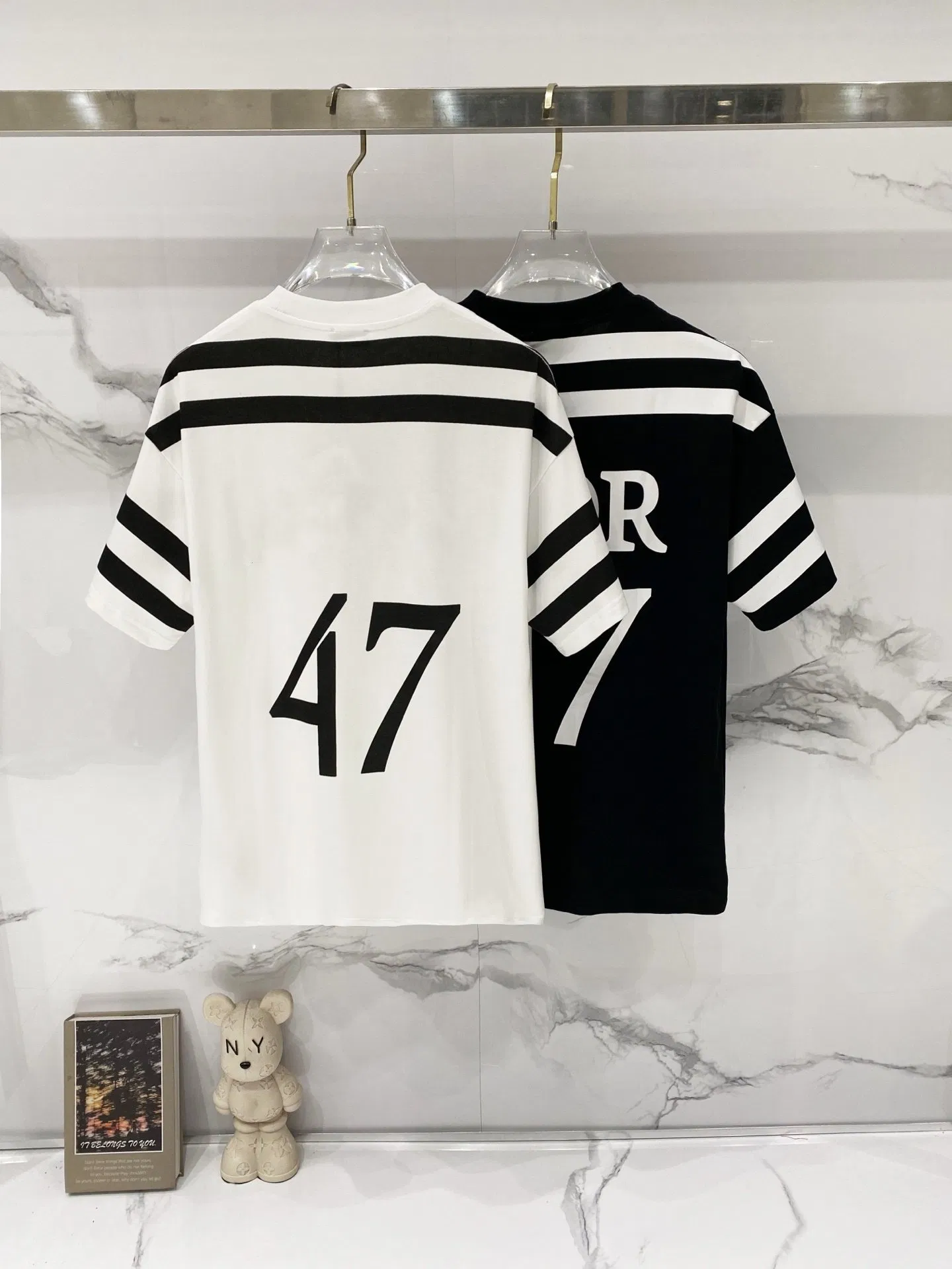 Luxury High-End Designer Graphic T-Shirts for Men Premium Cotton Casual Short Sleeve Tees Fashion Streetwear Tops