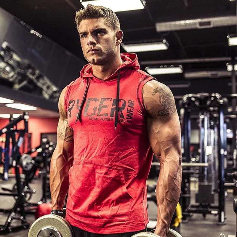Men's Custom Sports T-Shirt Athletic Wear Tank Top