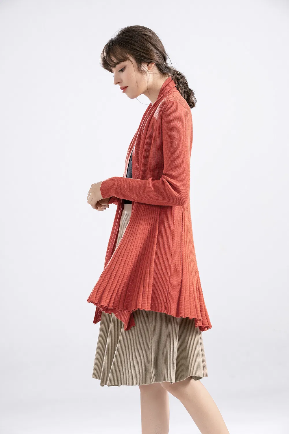 2025 Hot Sale Women's Winter Sweater Cardigan - Yarn Dyed Leisure Wear