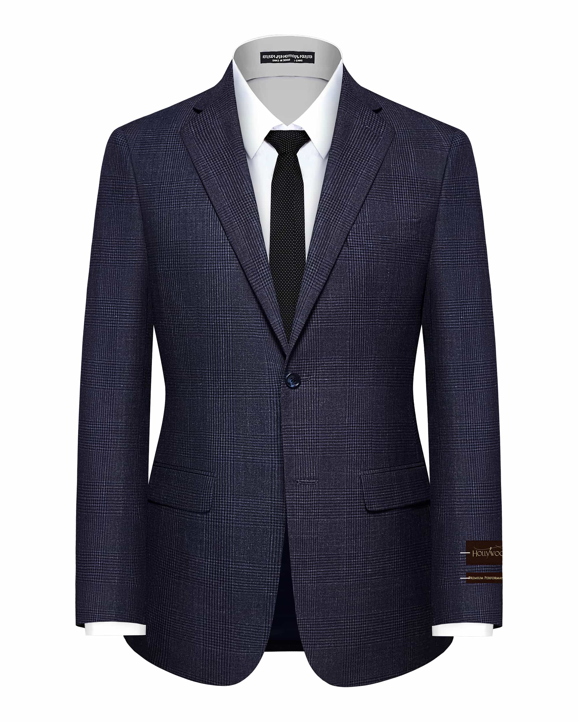 Men's Breathable Slim Fit Business Suit Ensemble