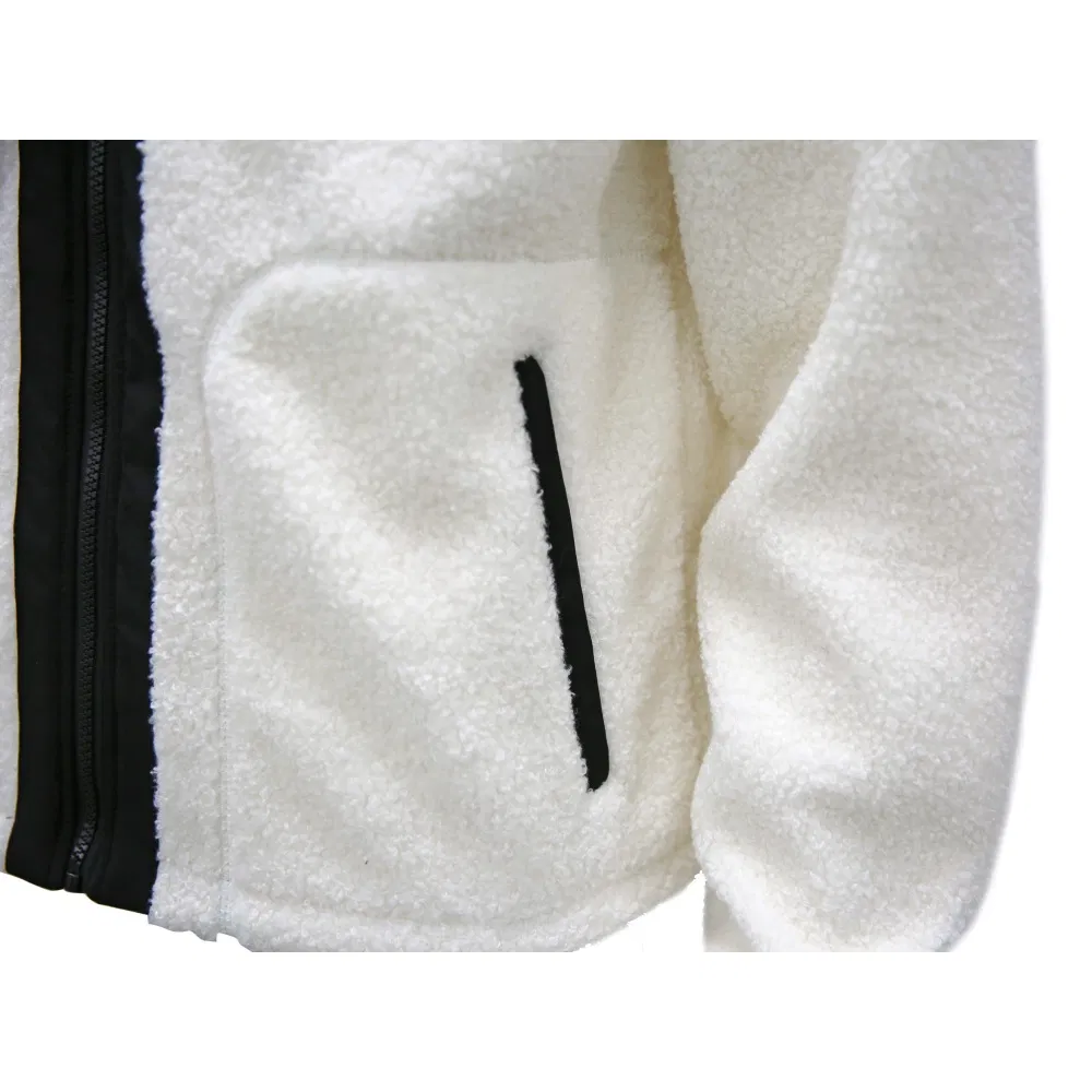 Men Outdoor Sherpa Fleece Jacket Fashion Winter Coat Urban Outdoor Jacket