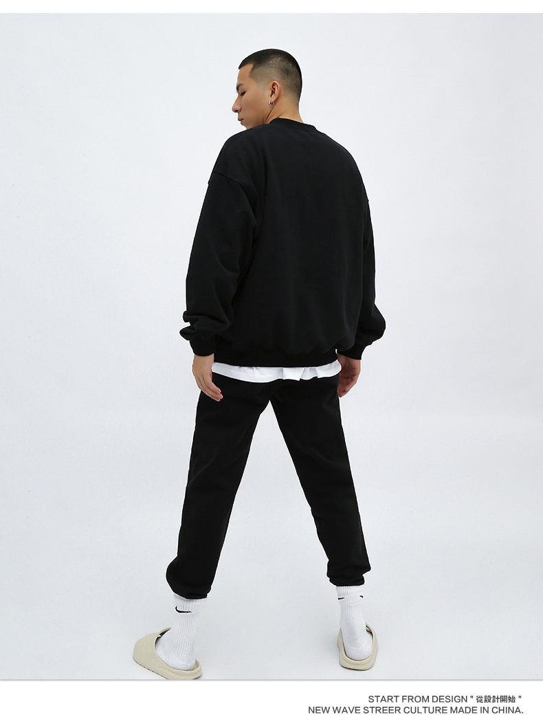 Plus Size 2 Two Pieces Sets Casual Vogue Autumn Winter Sweatshirts Jogger Tops + Pants Suits Women Men Clothing Outfits Tracksuits