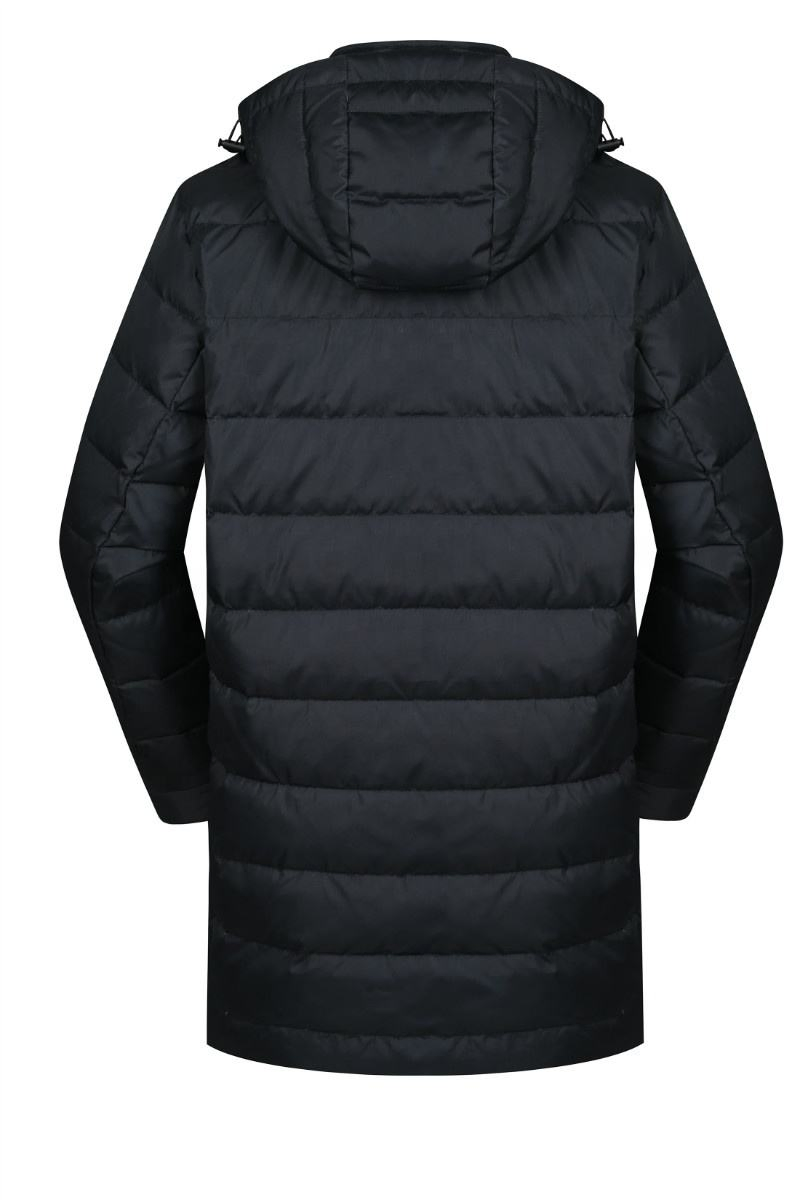 Custom Embroidery Outdoor Thick Warm Heavy Weight Down Waterproof Bomber Padded Men Puffer Winter Jacket