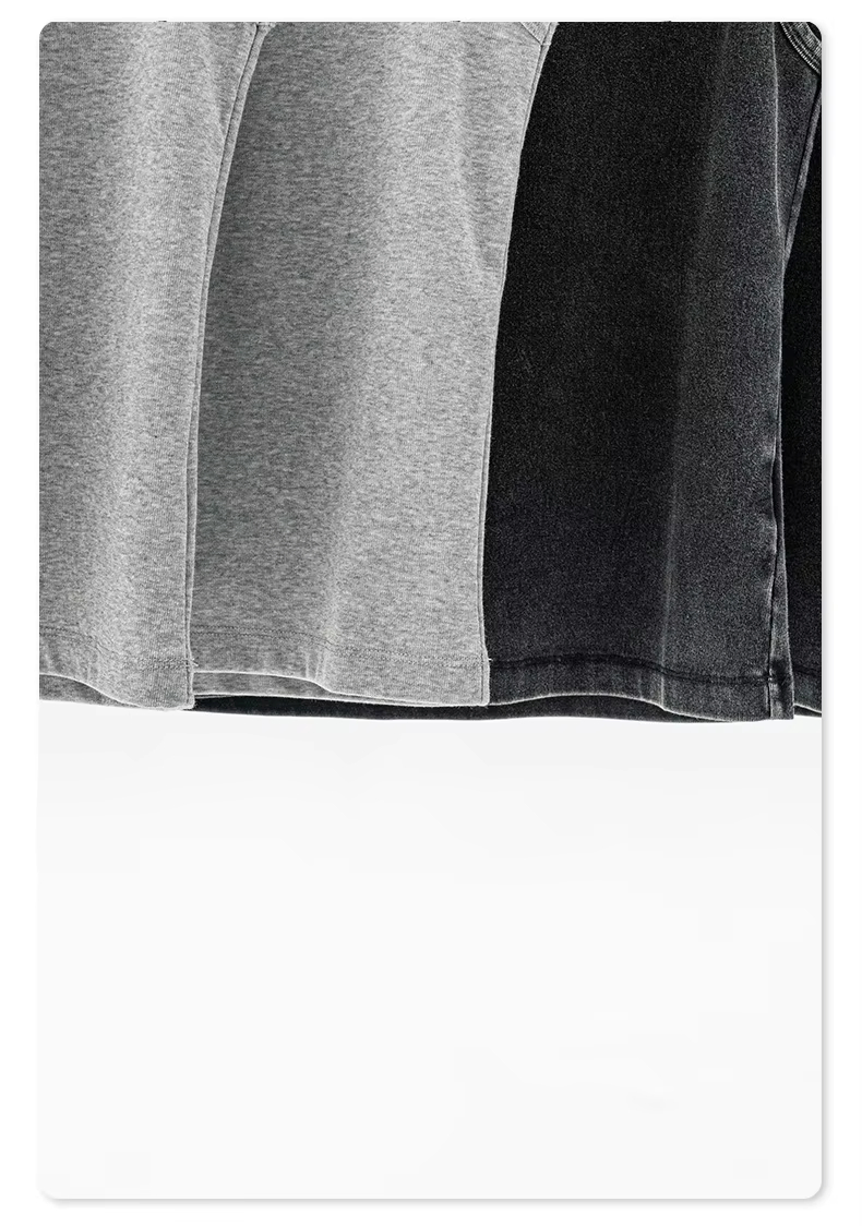 Custom Tank Tops Summer Plus-Size Oversized Men's Wear Base Vest Wearable Outside Solid Blank Washed Sleeveless T-Shirt for Men