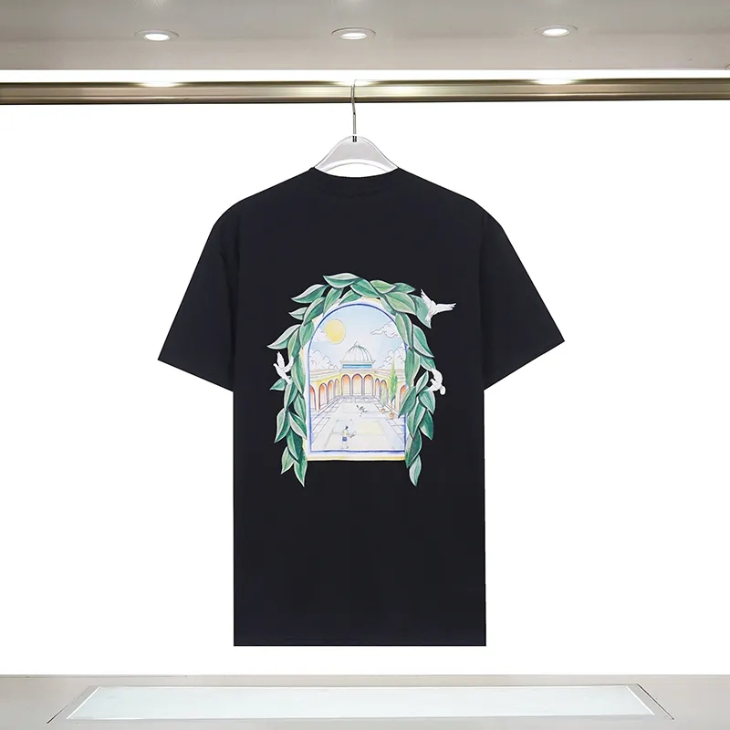 Luxury Designer T Shirt Men Women Fashion Tees Apparel Man Tops Round Neck Short Sleeves Casual Streetwear Clothing Stylish Look Summer Shirt - Designer T-Shirt
