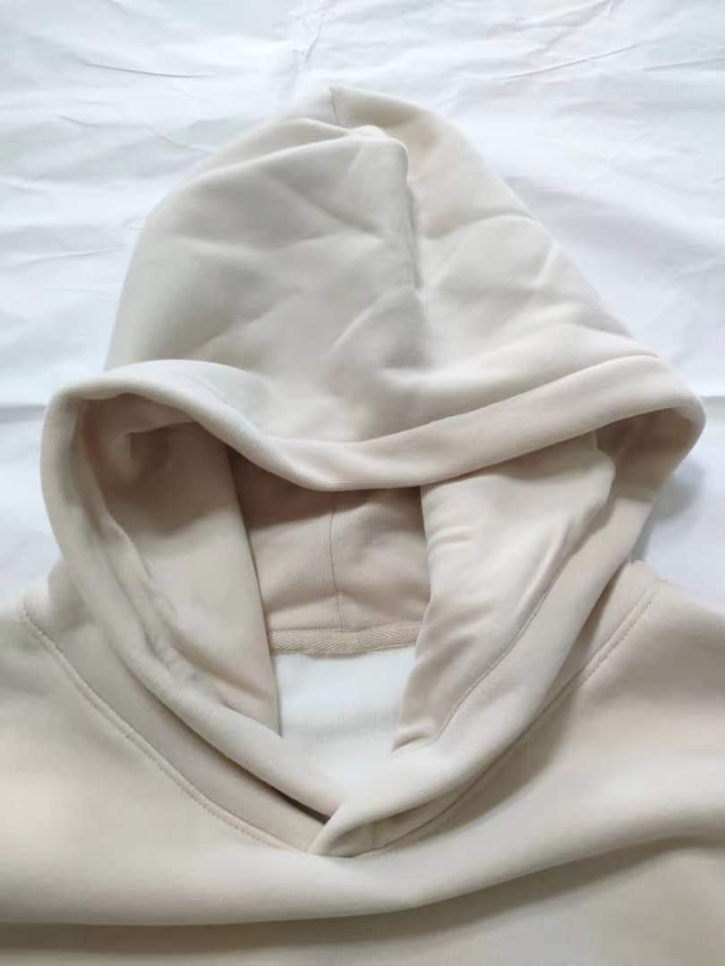 Customized Logo Men's Casual Fleece Sherpa Lined Hoodie Winter Warm Pullover Hooded Sweatshirt