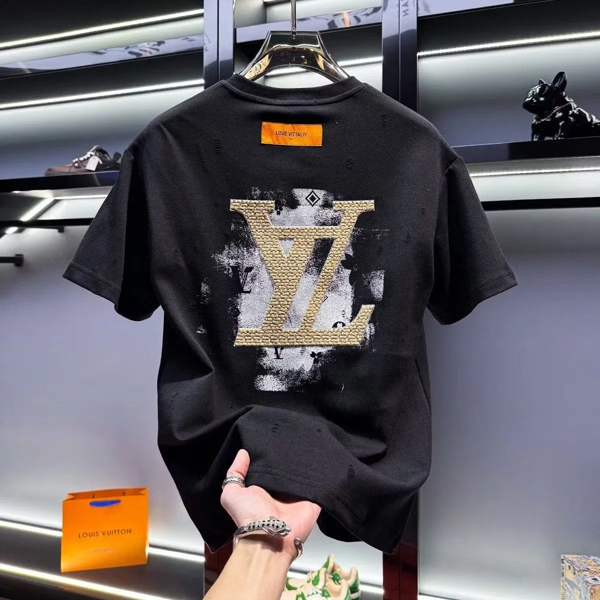 Premium Handcrafted Designer T Shirt Unique Artistic Leisure Wear