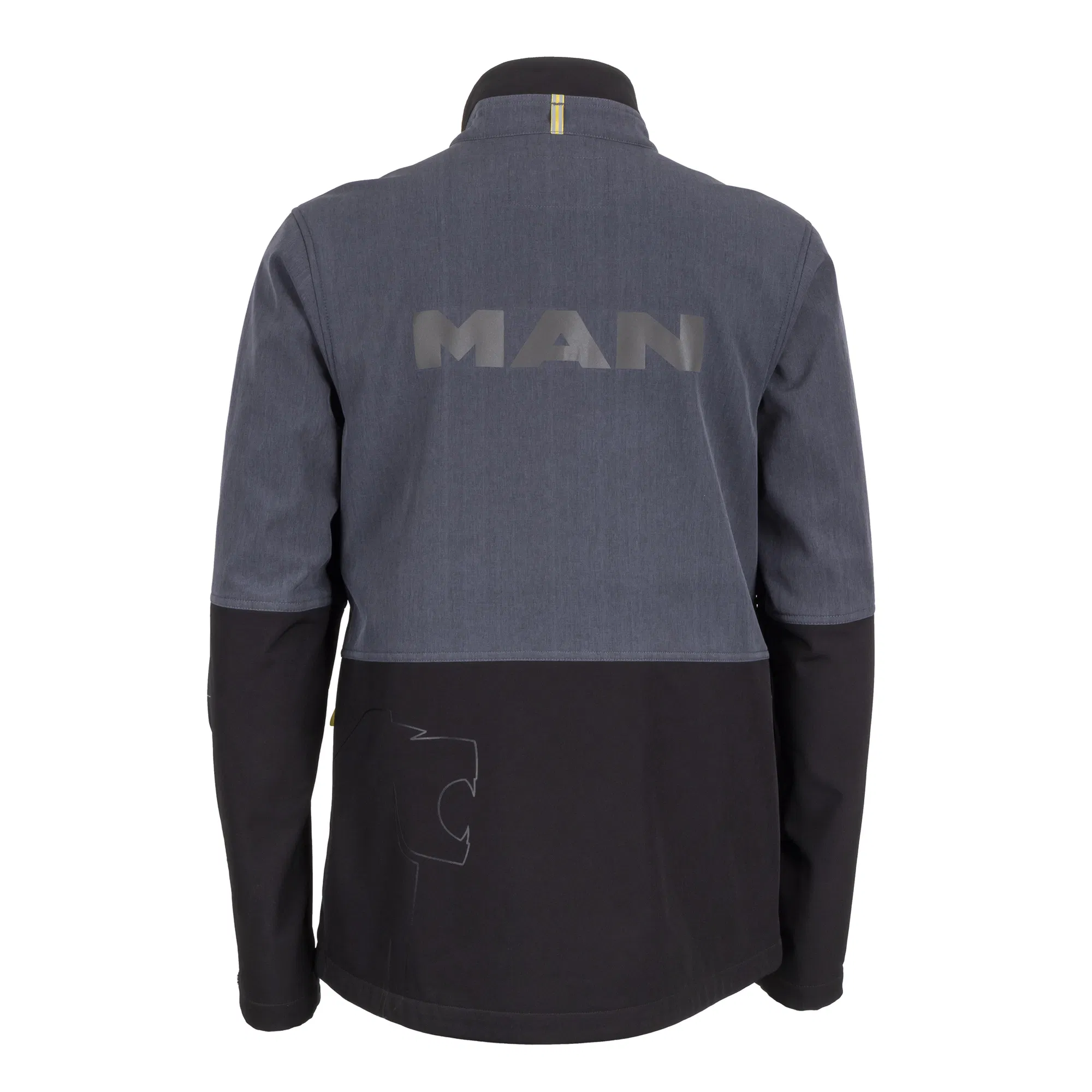 Men Waterproof 3 Layers Jeans Fabric Stand Collar Fashion Softshell Workwear