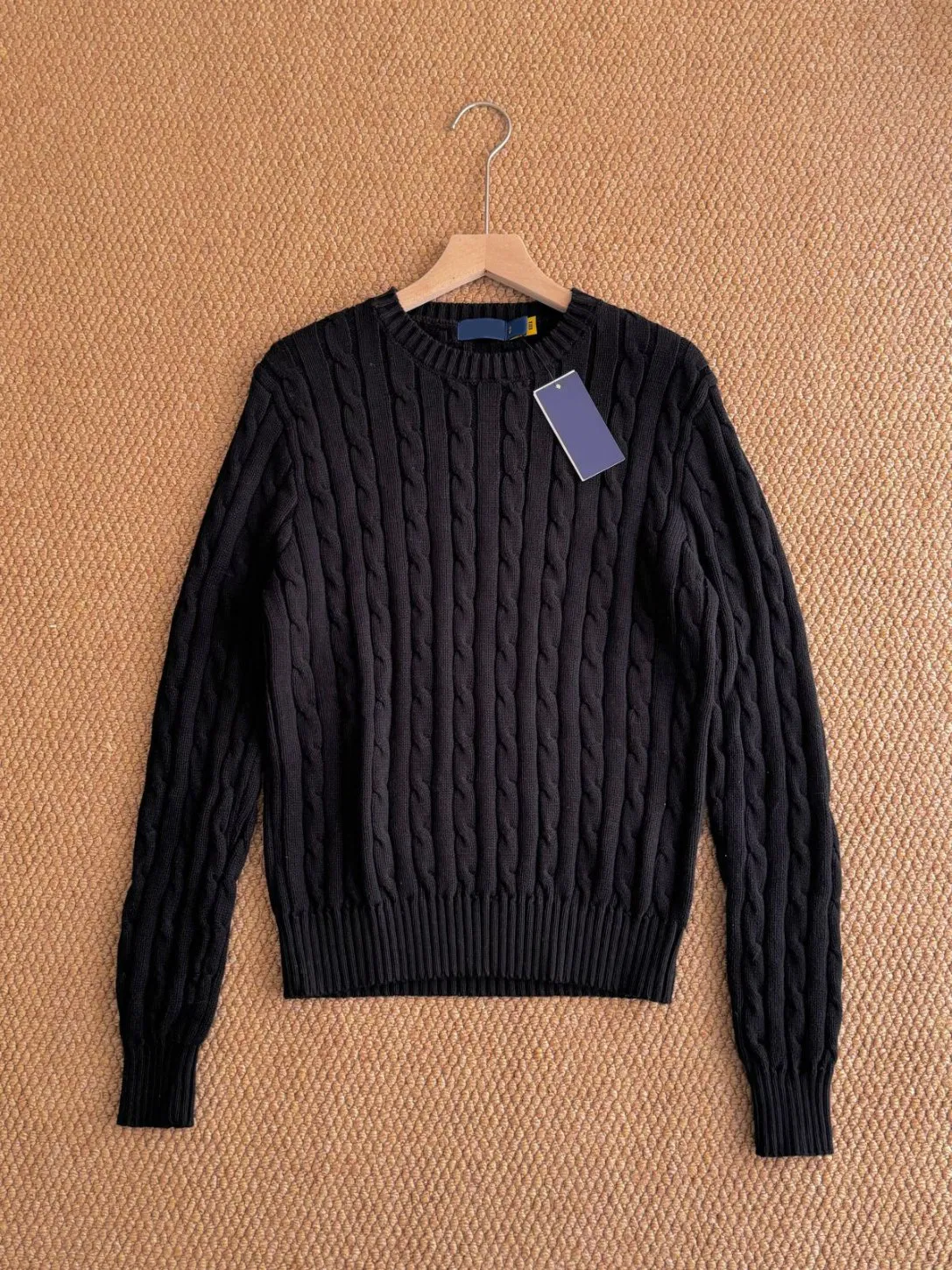Dropshipping New Lt High Quality Fall Winter Round Neck Men's Knitwear Macaron Color System Cotton Custom Logo Men's Knit Jumper Sweater