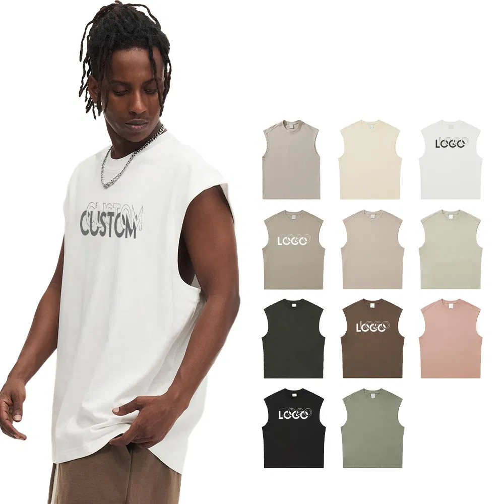 Sleeveless T Shirt Detail 2
