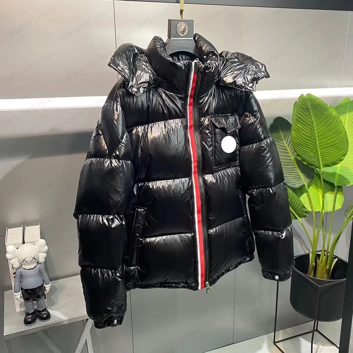 Popular Windproof Jacket Warm Thickened Down Jacket Luxury High-End Brand Jacket 90 Duck Down Down Jacket