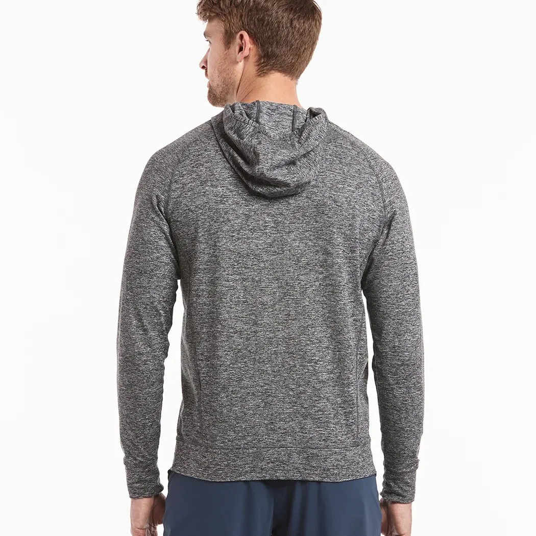 Custom Logo Men's Athletic Hooded Shirts Long Sleeve Workout Sport Hoodie Casual Running T Shirt Quick Dry Pullover Top