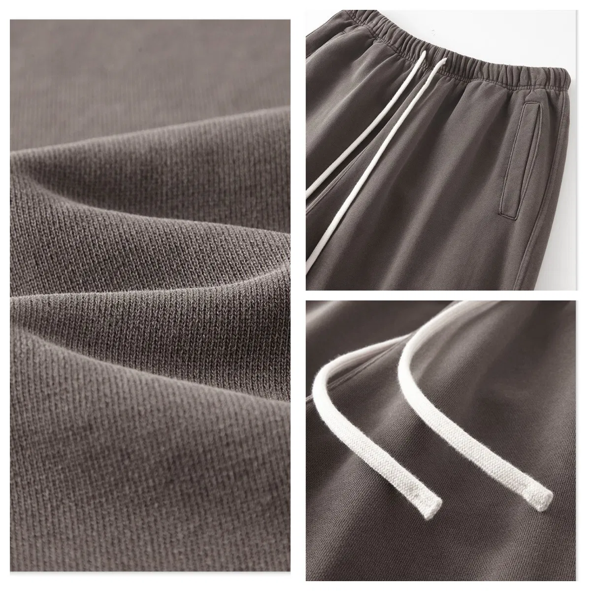 Wholesale Custom High Quality Blank Solid Color Sports Pants 380GSM 100% Cotton Casual Men's Jogging Wear
