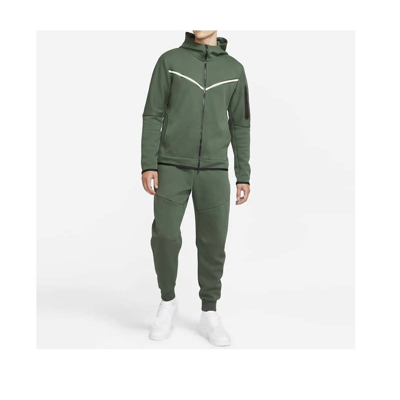 Custom Logo Sportswear Cotton Full Zip Tracksuit Hoodie Men's Clothing