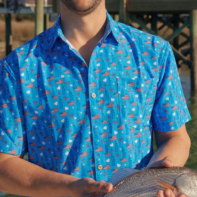 Reverse Print Button-down Collar Traditional Aloha Shirts Hawaiian Shirt Custom Mens Clothes