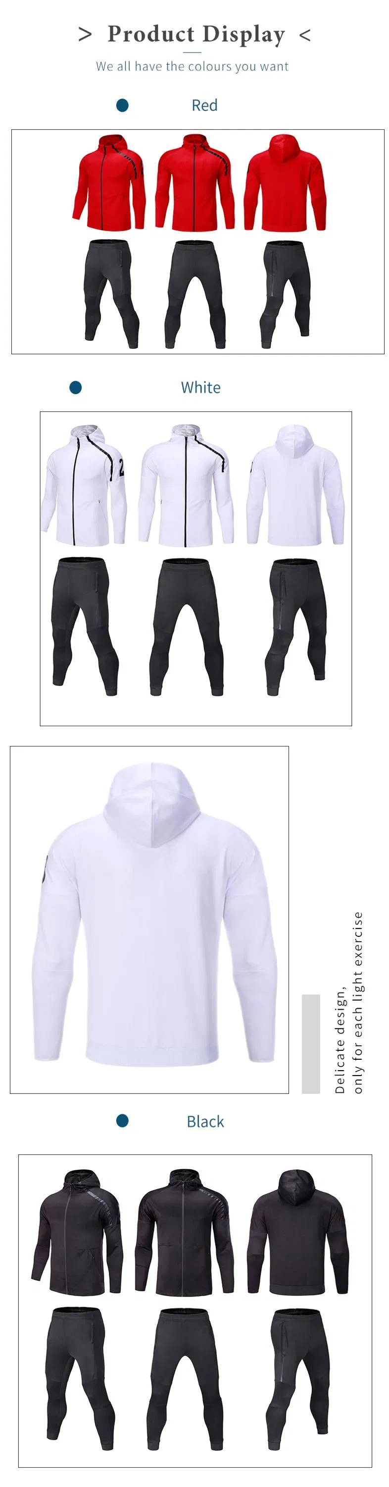 Men Training Casual Hoodies
