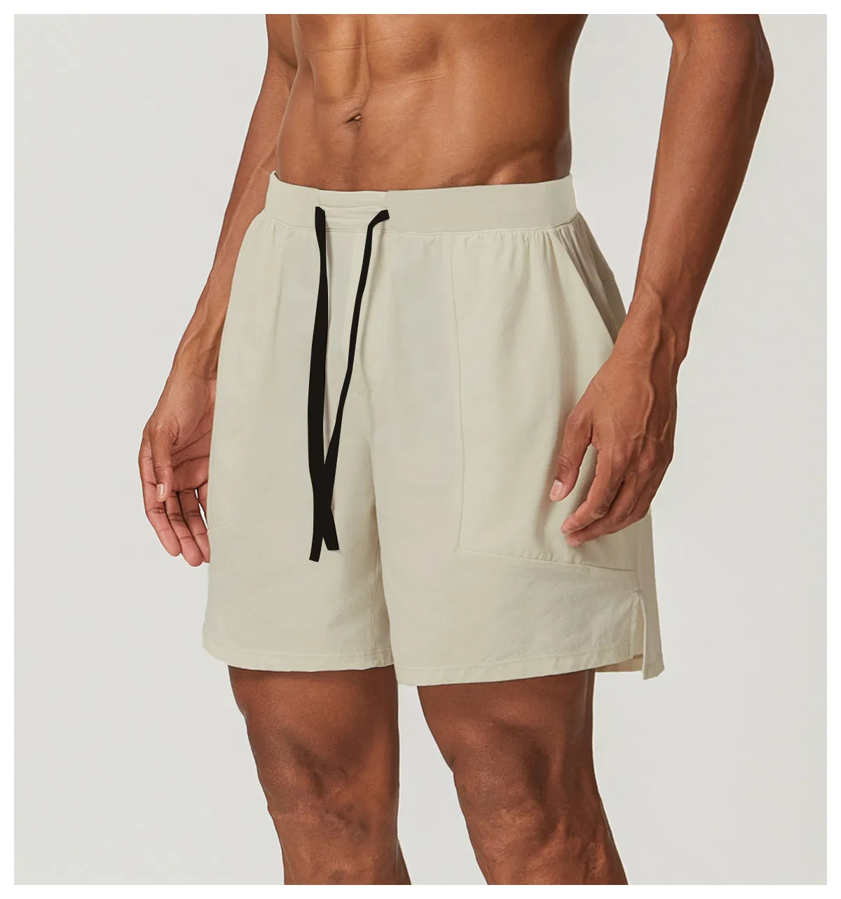High Quality Men's Sport Shorts Wear Anti-Wrinkle Streetwear Eco-Friendly Gym Casual Clothes
