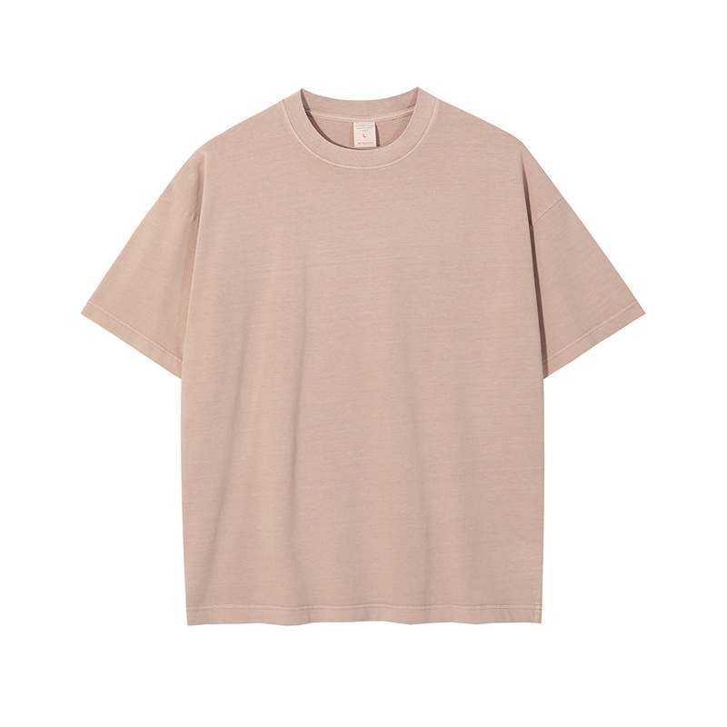 Mens Hemp T-Shirt Short Sleeve Hemp Men's T-Shirt Hemp Cotton Tee Blank Plain O-Neck Top