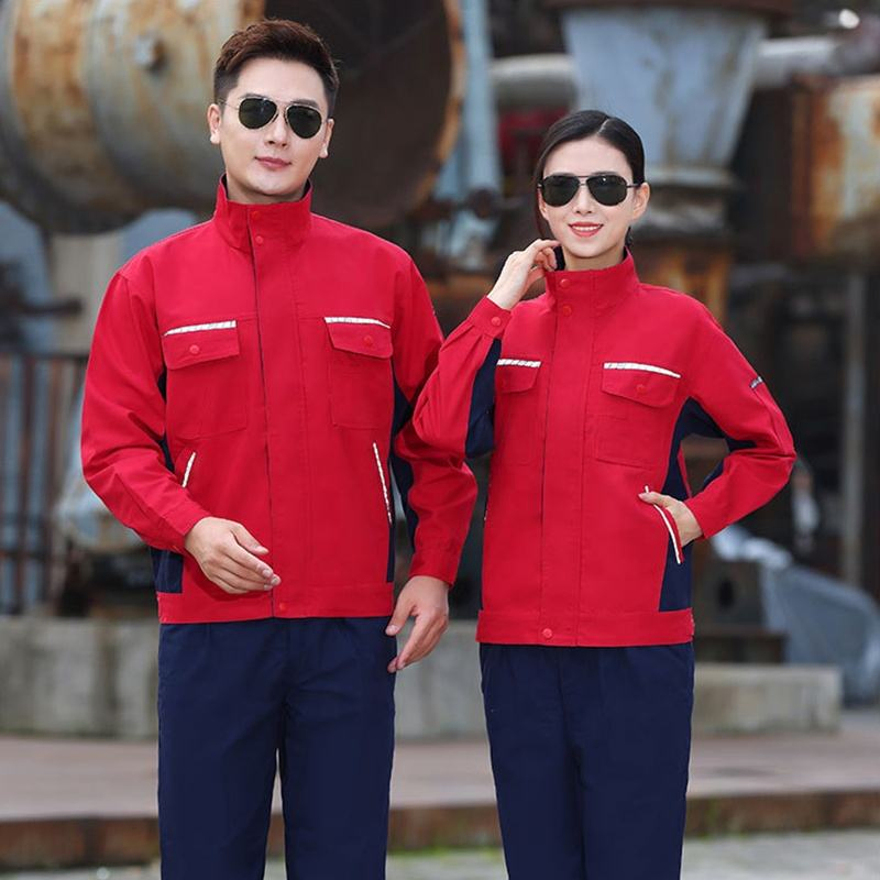 Mechanic Work Suit Men Women Working Outdoor Work Wear Clothes Uniform