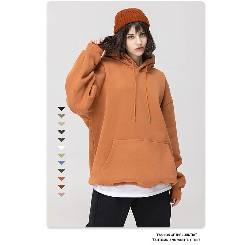 Factory Direct Supply Casual Loose Version with Printing on Hoodies