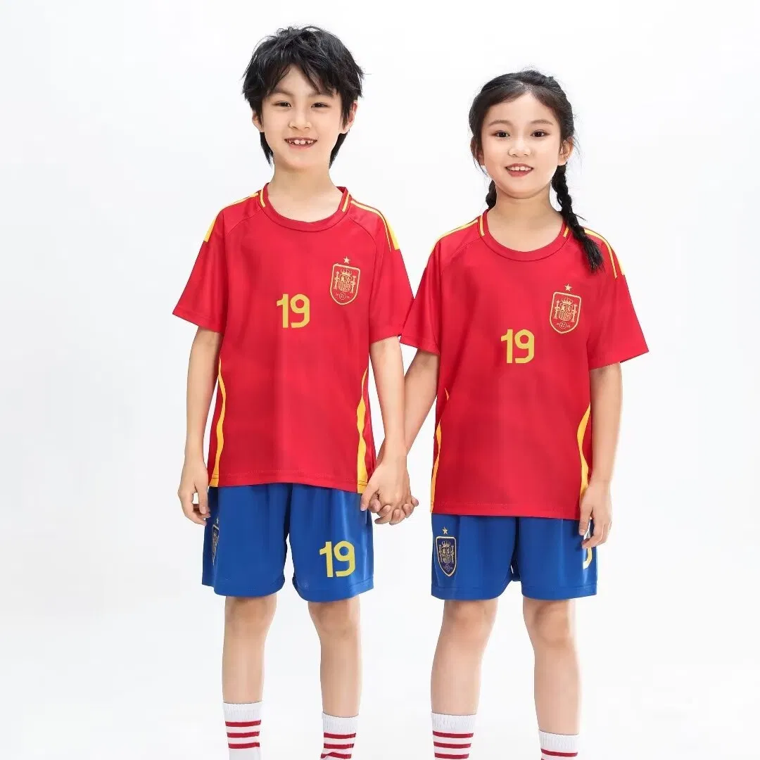 Men's Short Sleeve Soccer Jersey Lightweight Breathable for Summer Training Short Sleeve Soccer Wear Football Shirt