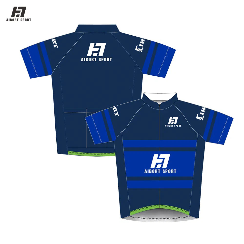 Cycling Wear Men's OEM Short Sleeve Summer Clothing Sublimation Custom Sublimation Bicycle Shirts Bicycle Uniforms Cycling Wear