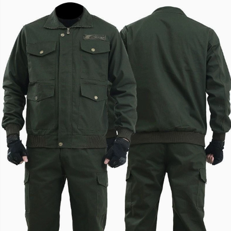 Men Work Uniform Work Wear Jacket for Spring and Autumn Labor Protection