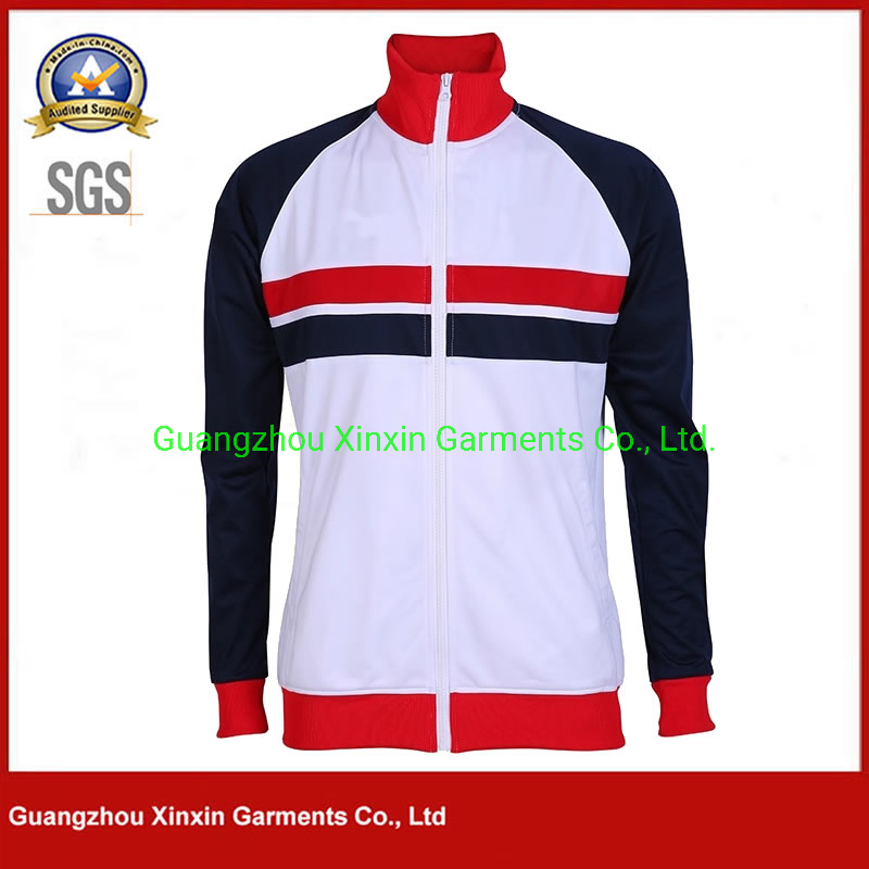 Custom Spring Casual Sports Jacket Hot Sale Wholesale Men Uniform Jacket Gym Running Wear (J547)