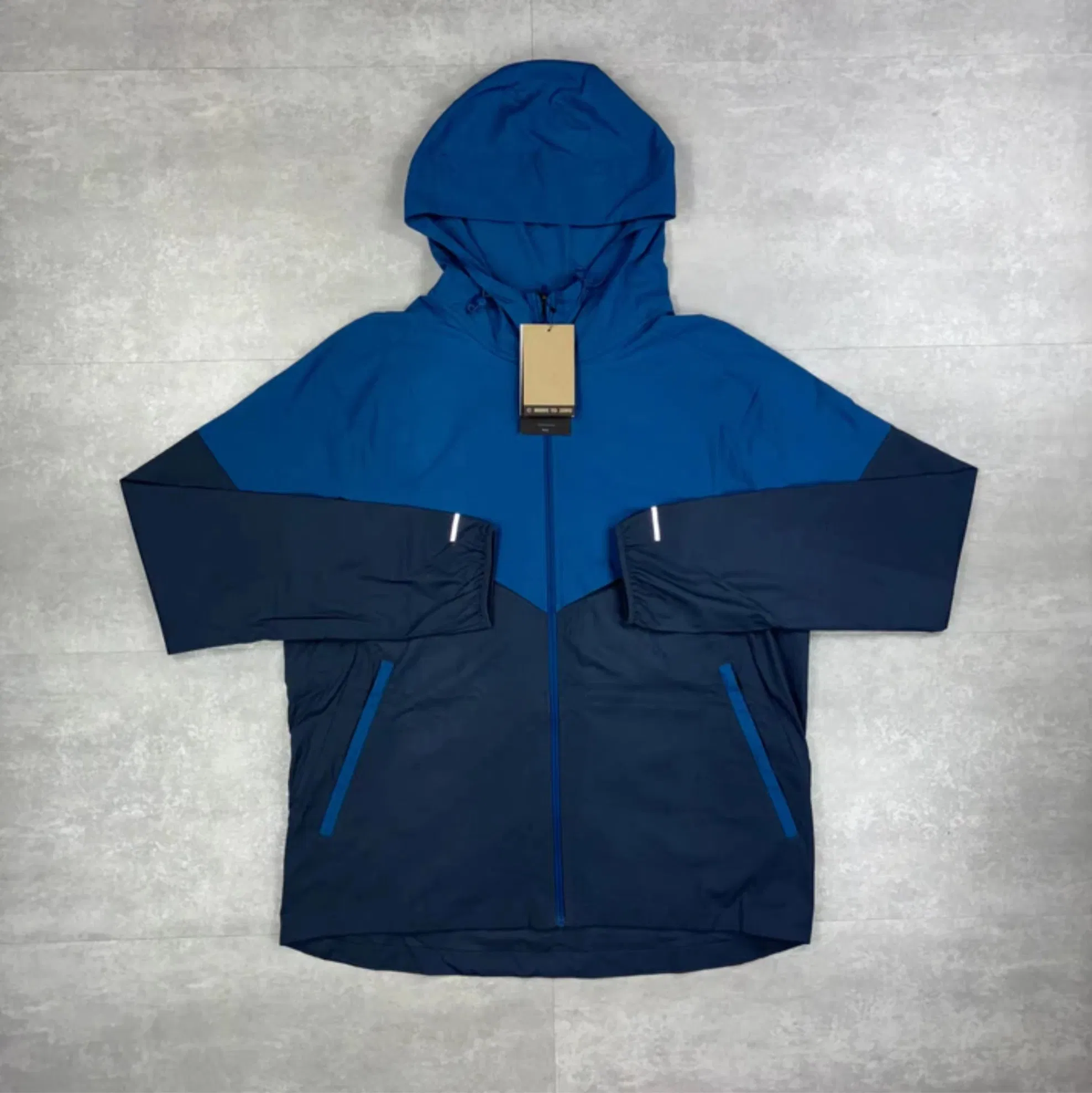 Custom Breathable Tracksuit for Men Jogger Sweatpants Sweatshirt Set Outdoor Running Windproof Jacket Zip up Hoodies Sportswear