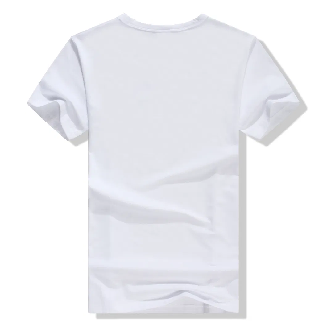 Wholesale Men Customized T-Shirt Clothes Casual Breathable Comfortable Short-Sleeved Sportswear