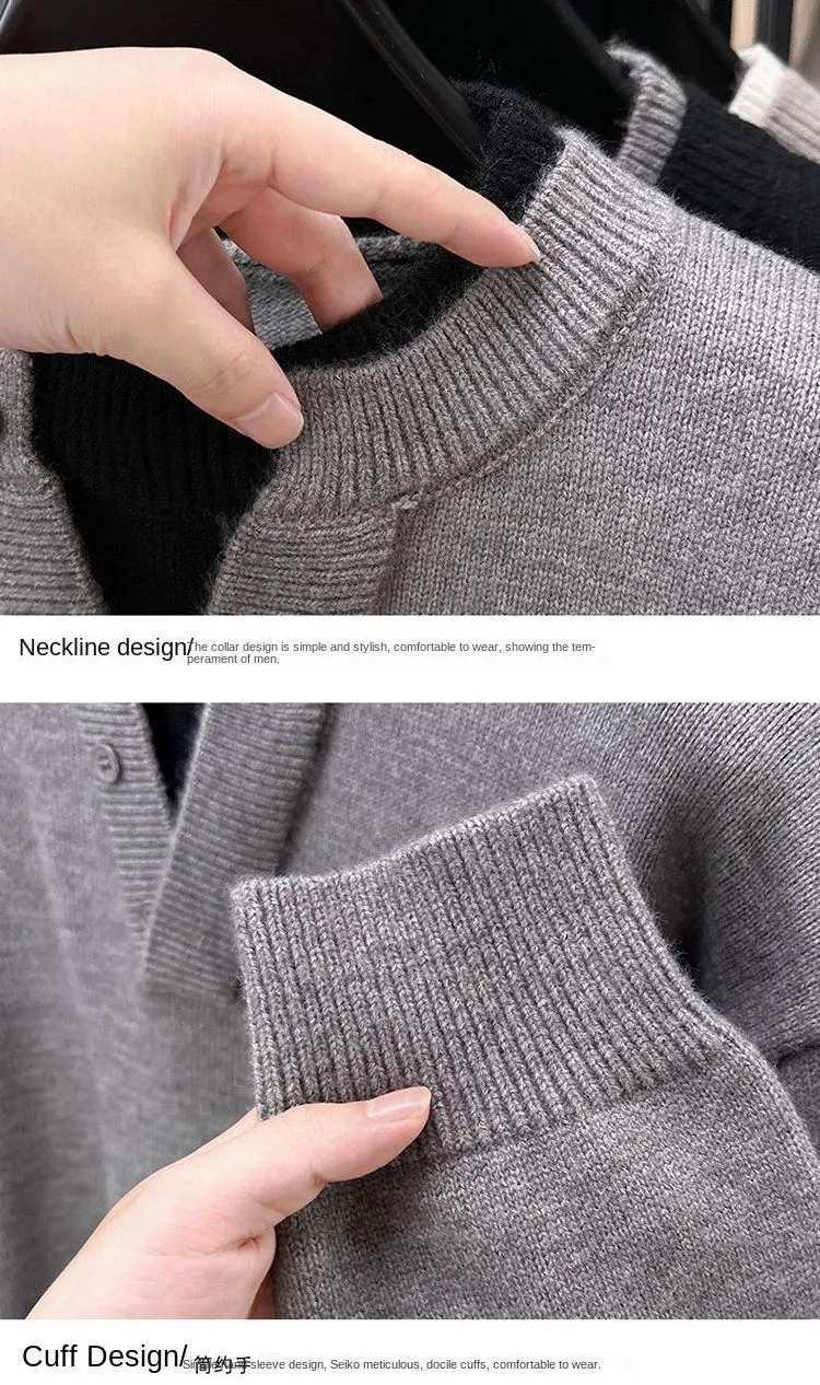 Men's Sweater Detail 1