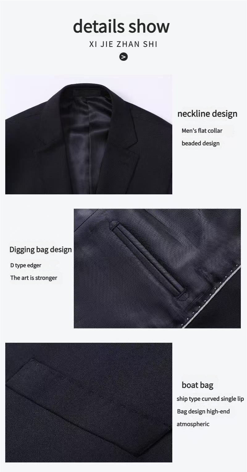 Suit front view