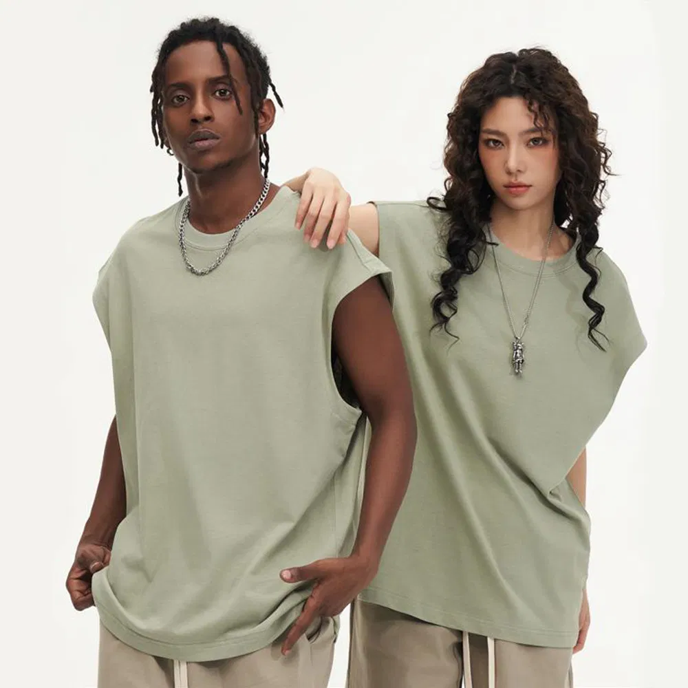 Sleeveless T Shirt Front