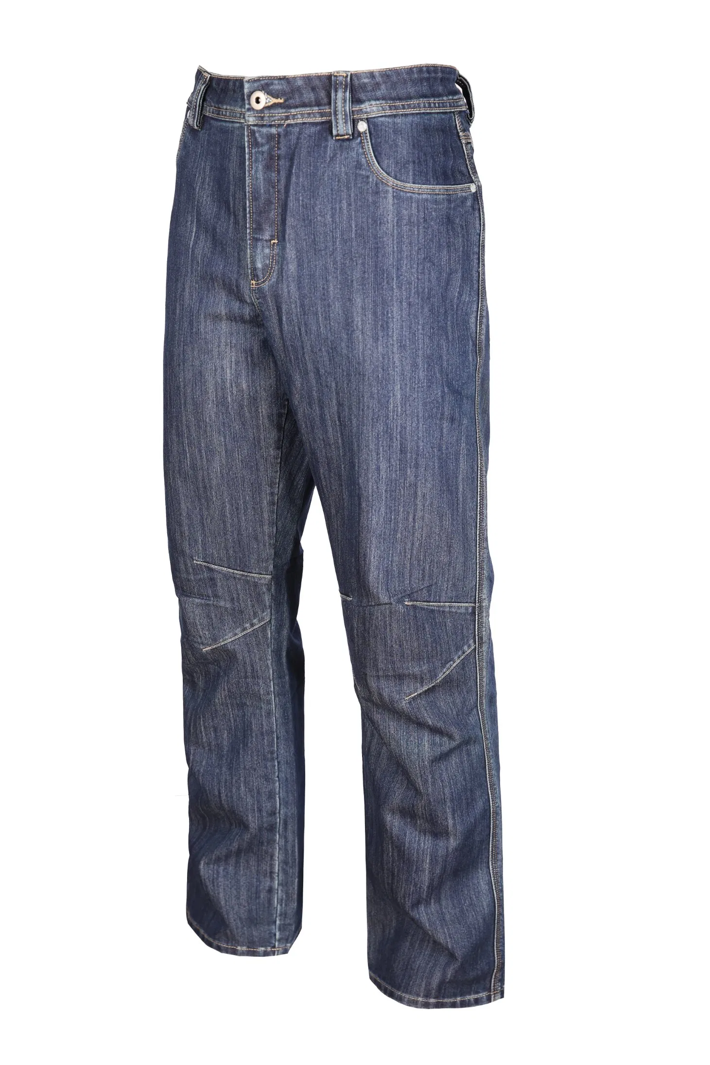 Men's Wear-Resisting Classic Denim Cowboy Jeans Workwear Trousers