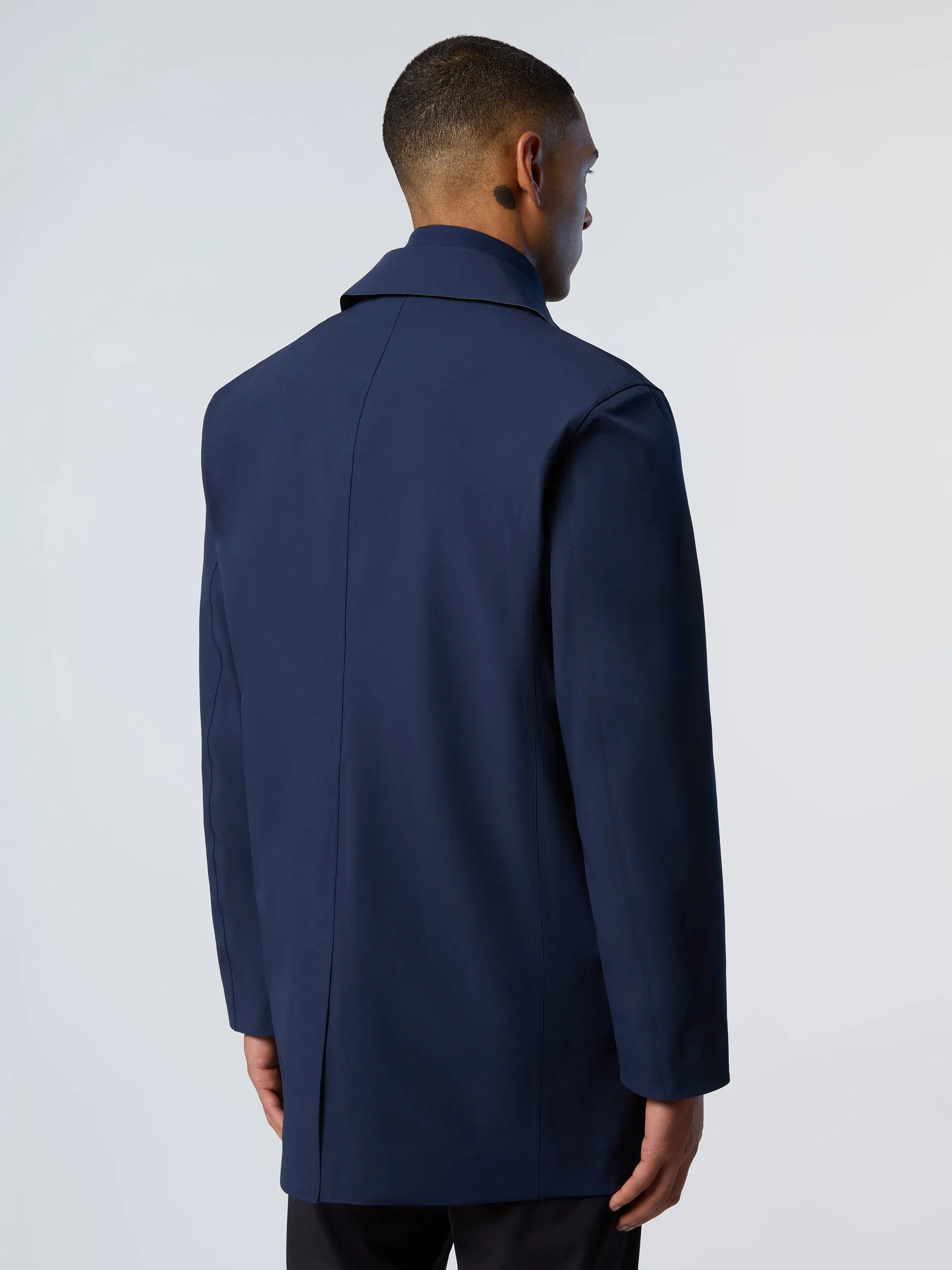 Trench Coat Men Spring Autumn Plain Long Coat Men Fashion Casual Windbreaker Jacket Luxury Outer Wear