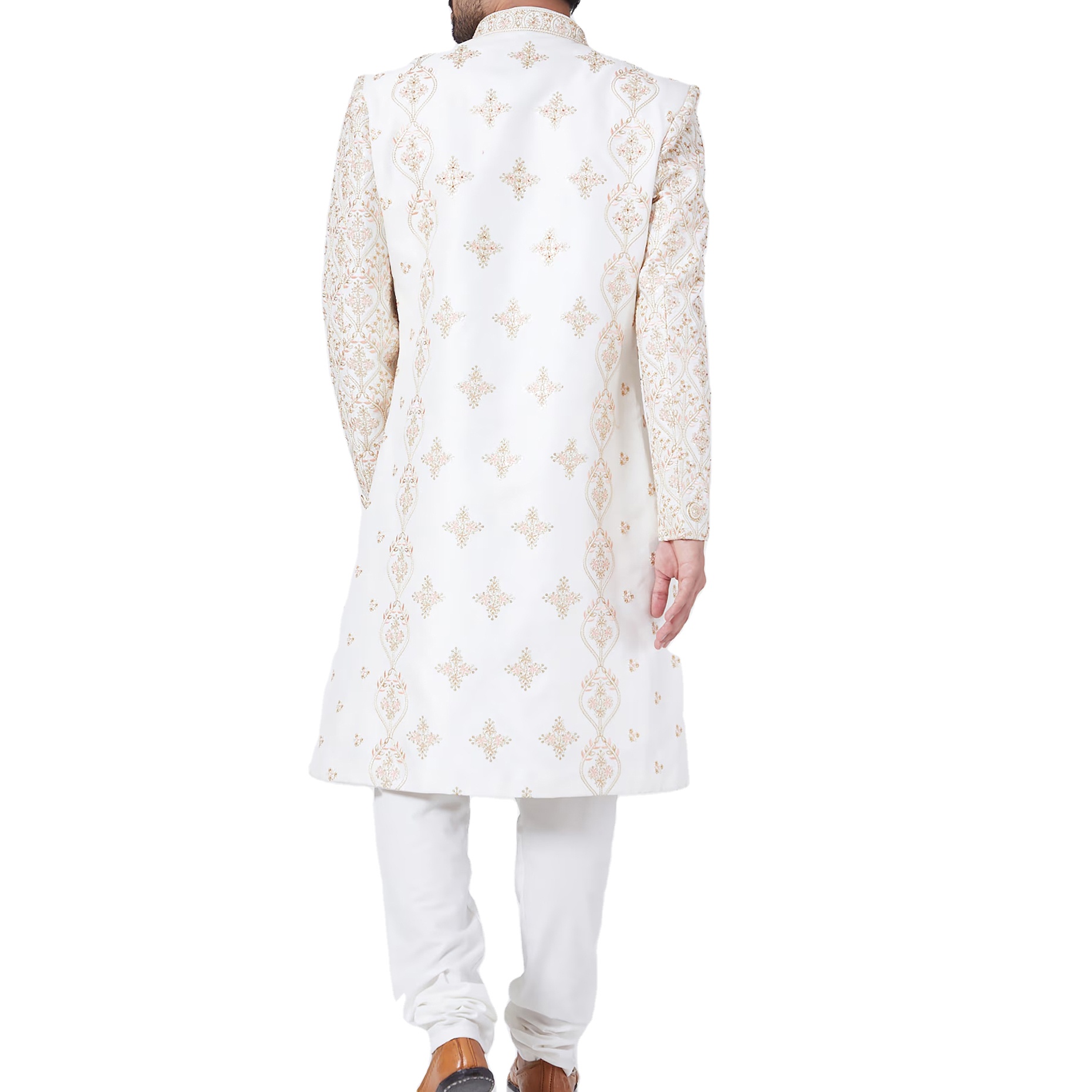 New Customized Traditional Logo Sherwani for Men and Wedding Wear