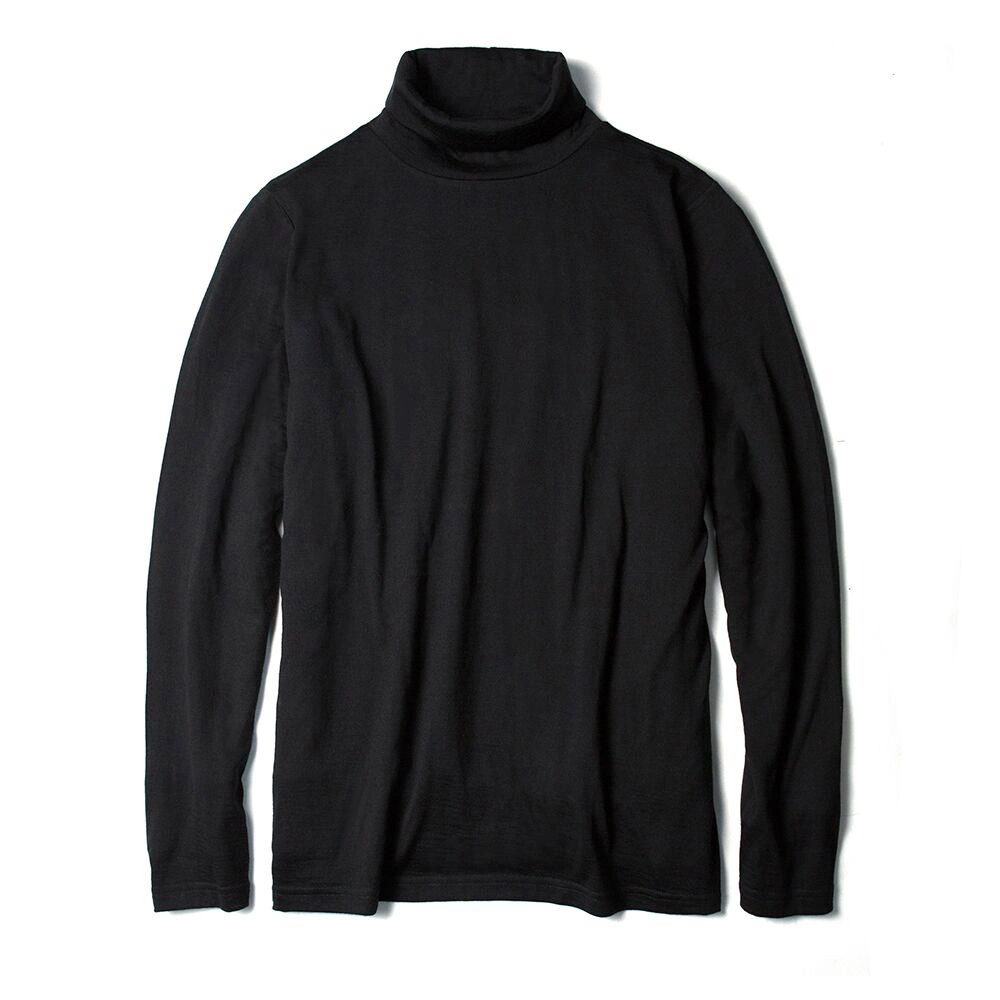Women Merino Wool Thermal Long Sleeve Turtleneck Baselayer