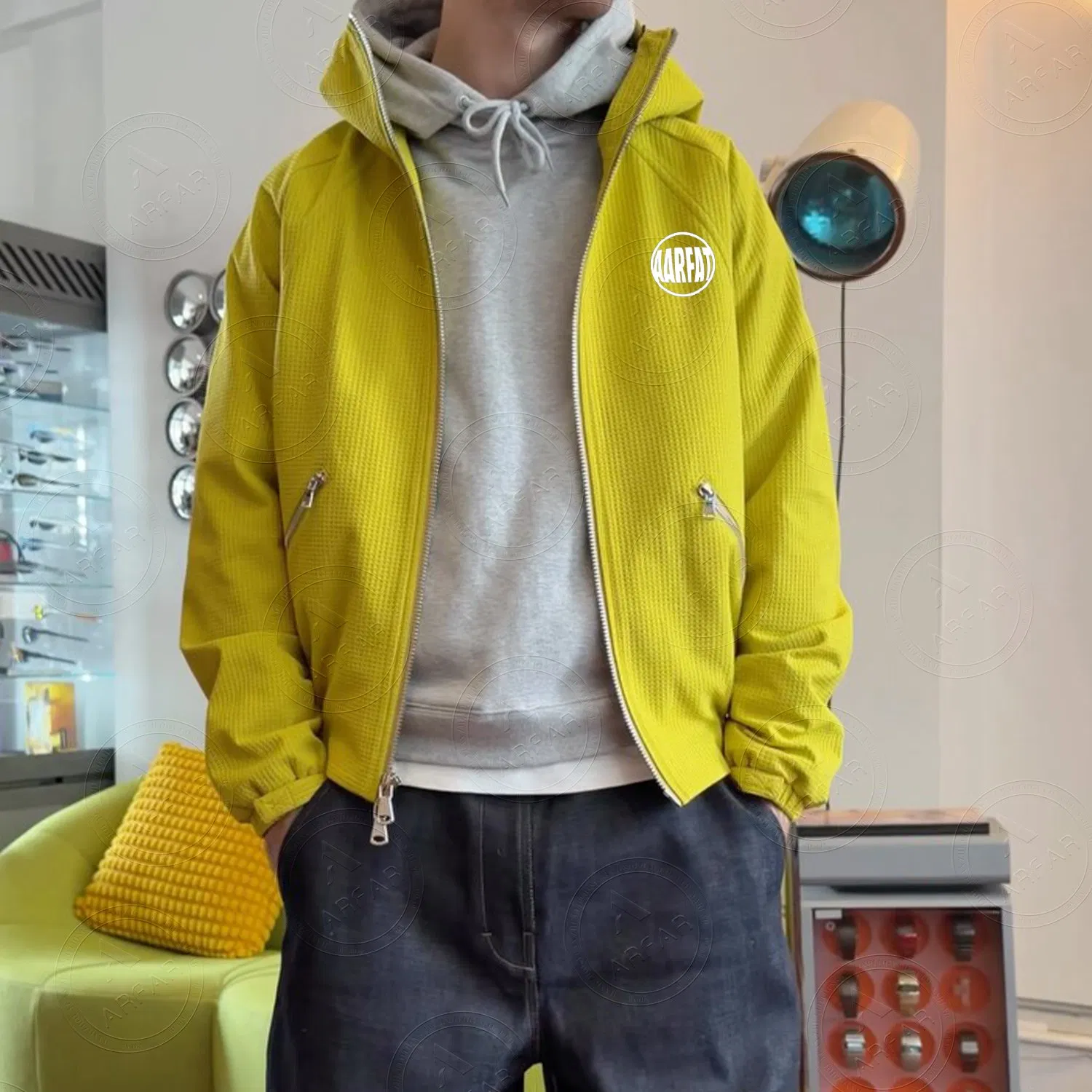 Custom High Quality Long Sleeve Hoodies Zip up Autumn Casual Fashion Style Windbreaker Classic Men Sweatshirts