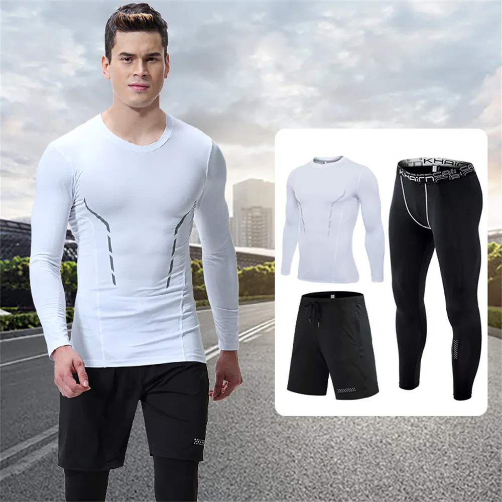 SJ-MT2025 Seamless Quick-Dry Sportswear Gym Wear Fitness Clothing Men
